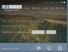 Tablet Screenshot of fargoinsurance123.com